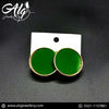 Ear Studs 005 ( Green )