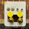 Ear Studs 045 ( Yellow )