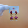 Ear Studs 149 (Dark Pink)