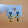 Ear Studs 157 (Blue)