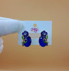 Ear Studs 147 (Blue)