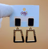 Ear Studs 155 (Black)