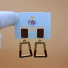 Ear Studs 155 (Brown)