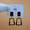 Ear Studs 155 (Maroon)