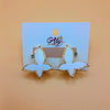 Ear Studs 156 (White)