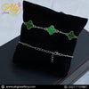 Bracelets 019 Silver (Green)