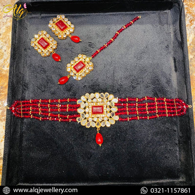 Choker Set 024 (Ruby)