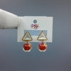 Ear Studs 158 (Red)