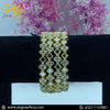 Antique Bangles 025 Golden (Sheesha Kundan)